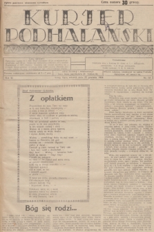 Kurjer Podhalański. R.3, 1928, nr 52