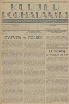 Kurjer Podhalański. R.4, 1929, nr 4