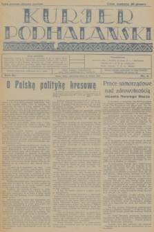Kurjer Podhalański. R.4, 1929, nr 6