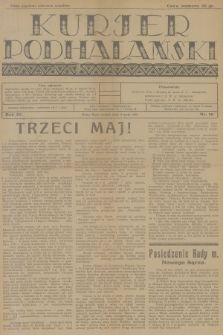 Kurjer Podhalański. R.4, 1929, nr 18