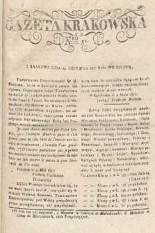 Gazeta Krakowska. 1817, nr 51