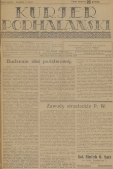 Kurjer Podhalański. R.4, 1929, nr 24