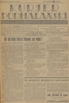 Kurjer Podhalański. R.4, 1929, nr 27