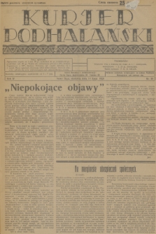 Kurjer Podhalański. R.4, 1929, nr 28