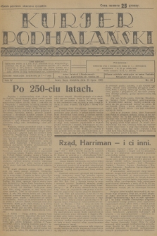 Kurjer Podhalański. R.4, 1929, nr 30