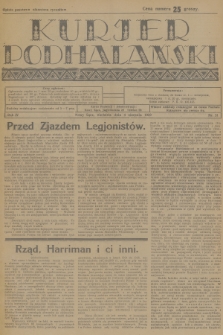 Kurjer Podhalański. R.4, 1929, nr 31