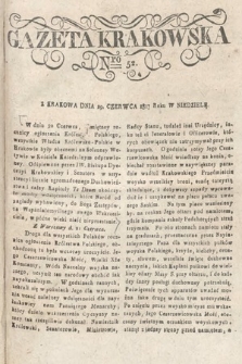 Gazeta Krakowska. 1817, nr 52