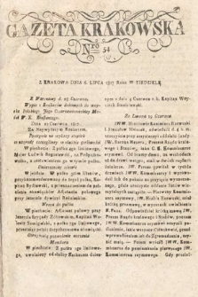 Gazeta Krakowska. 1817, nr 54