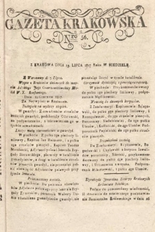 Gazeta Krakowska. 1817, nr 56