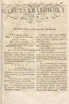 Gazeta Krakowska. 1817, nr 59