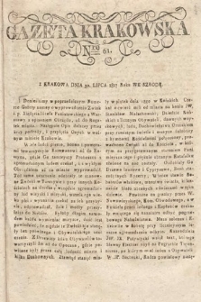 Gazeta Krakowska. 1817, nr 61