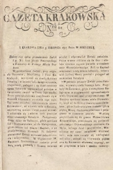 Gazeta Krakowska. 1817, nr 62
