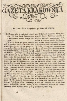 Gazeta Krakowska. 1817, nr 63
