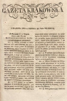 Gazeta Krakowska. 1817, nr 69