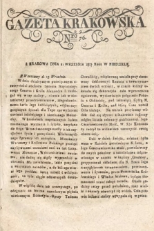 Gazeta Krakowska. 1817, nr 76
