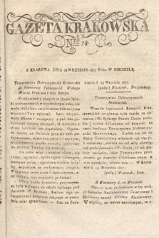 Gazeta Krakowska. 1817, nr 78
