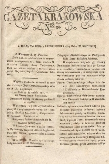Gazeta Krakowska. 1817, nr 80