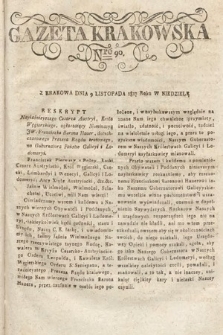 Gazeta Krakowska. 1817, nr 90