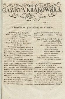 Gazeta Krakowska. 1817, nr 97