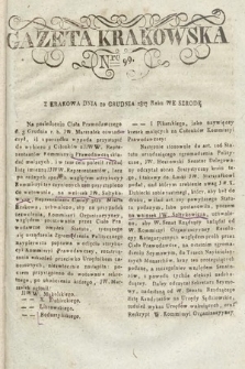 Gazeta Krakowska. 1817, nr 99