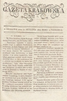 Gazeta Krakowska. 1827, nr 6