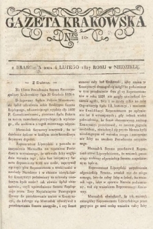 Gazeta Krakowska. 1827, nr 10