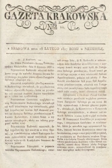 Gazeta Krakowska. 1827, nr 14