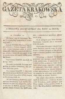 Gazeta Krakowska. 1827, nr 17