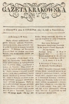 Gazeta Krakowska. 1827, nr 28