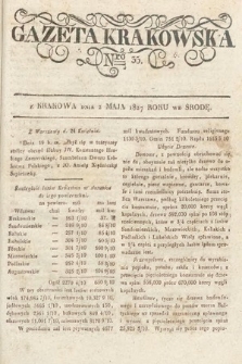 Gazeta Krakowska. 1827, nr 35