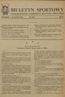 Biuletyn Sportowy Stołecznego Komitetu Kultury Fizycznej. R.2, 1955, nr 23-24