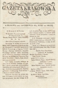 Gazeta Krakowska. 1827, nr 49