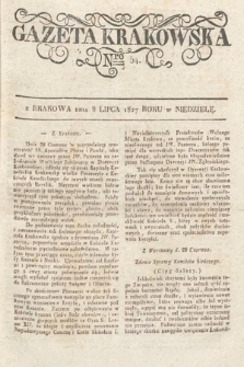 Gazeta Krakowska. 1827, nr 54