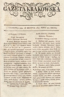 Gazeta Krakowska. 1827, nr 65