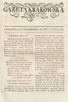 Gazeta Krakowska. 1827, nr 80