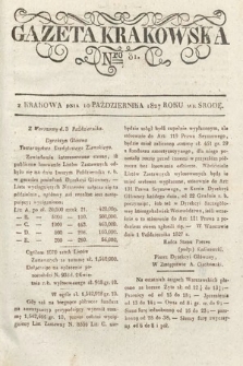 Gazeta Krakowska. 1827, nr 81