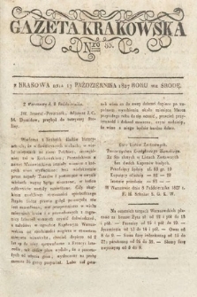 Gazeta Krakowska. 1827, nr 83