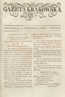 Gazeta Krakowska. 1827, nr 94