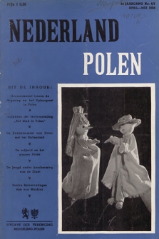 Nederland-Polen : Maandblad ter Bevordering van de Economische en Culturele betrekkingen. Jg.4, 1950, No. 4-5