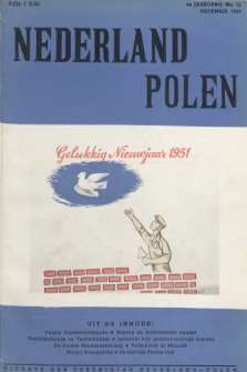 Nederland-Polen : Maandblad ter Bevordering van de Economische en Culturele betrekkingen. Jg.4, 1950, No. 12