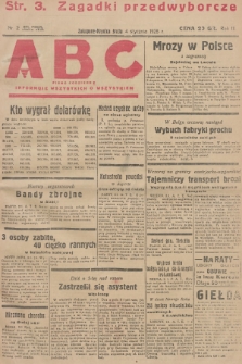 ABC : pismo codzienne : informuje wszystkich o wszystkiem. R.3, 1928, nr 2