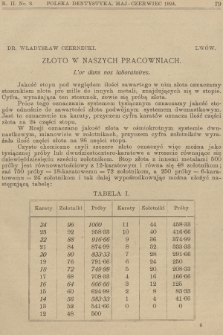 Polska Dentystyka. R.2, 1924, nr 3