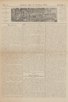 Kuryer Kolejowy : organ galicyjskich kolejarzy. R.1, 1896, nr 4