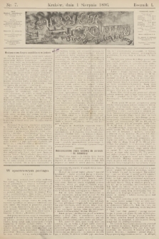 Kuryer Kolejowy : organ galicyjskich kolejarzy. R.1, 1896, nr 7