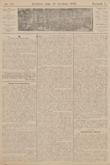 Kuryer Kolejowy : organ galicyjskich kolejarzy. R.1, 1896, nr 16