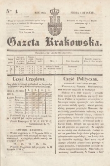 Gazeta Krakowska. 1835, nr 4