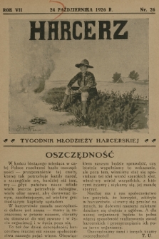 Harcerz : tygodnik młodzieży harcerskiej. R.7, 1926, nr 26