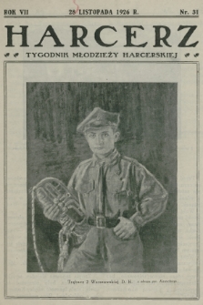 Harcerz : tygodnik młodzieży harcerskiej. R.7, 1926, nr 31