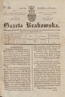 Gazeta Krakowska. 1835, nr 23