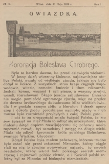 Gwiazdka : tygodnik dla dzieci i młodzieży. R.1, 1925, № 19